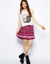 Load image into Gallery viewer, Minkpink Bohemian Rhapsody Waisted Skirt - Ssw Asos (https://apps.shopify.com/seo-image-optimizer)
